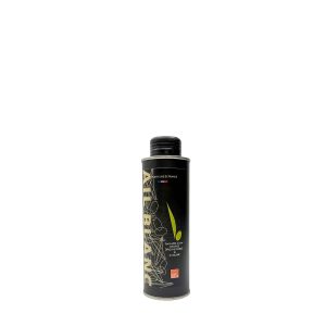 Huile d'olive aromatisé à l'ail au format 25cl